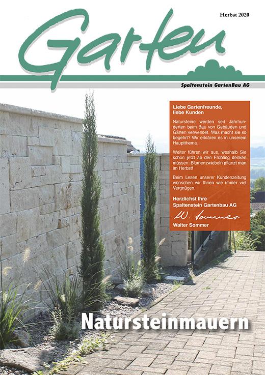 Gartenzeitung und Gartentipps Spaltenstein Gartenbau AG